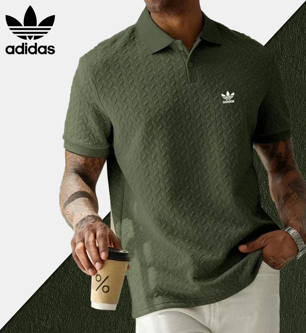 AD™ Men's Polo Shirt – Comfortable & Stylish - Essencials