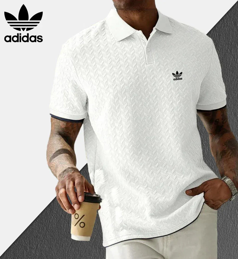 AD™ Men's Polo Shirt – Comfortable & Stylish - Essencials