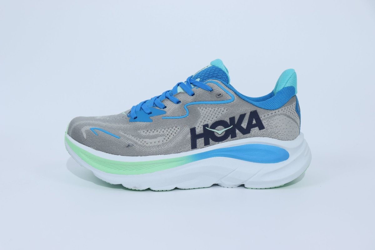 Clifton 10 - HK Unisex Sneakers - Grey Mint - Essencials